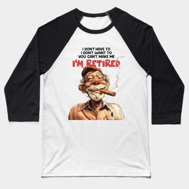 Puff Sumo: I don’t have to, I don’t want to, you can’t make me. I’m retired. Disclaimer: No actual workaholics were harmed in the making of this art. Baseball T-Shirt by Puff Sumo
